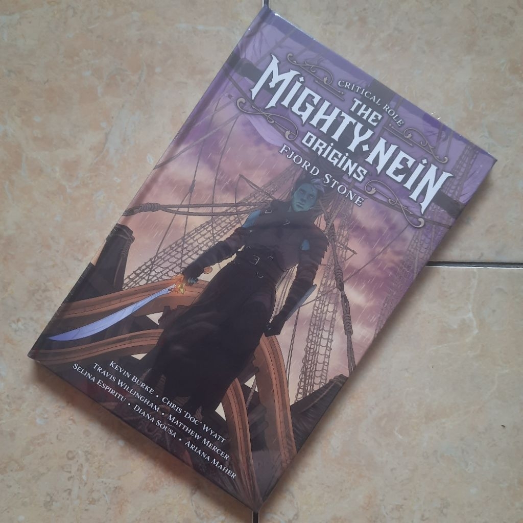 The Mighty Nein Origins Fjord Stone การ์ตูนภาษาอังกฤษปกแข็ง SEALED ดั้งเดิม