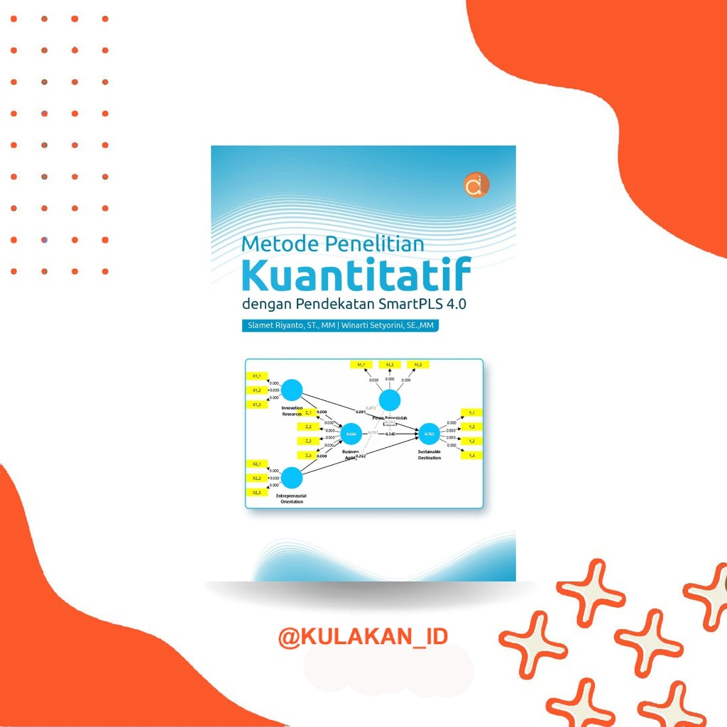 หนังสือวิธีวิจัยเชิงปริมาณพร้อม SmartPLS 4.0 Approach