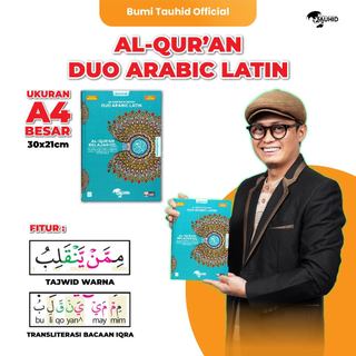 Al Quran Belajar untuk pemula Al Quranulkarim Duo Arabic Latin A4 Alquran latin dan terjemahan