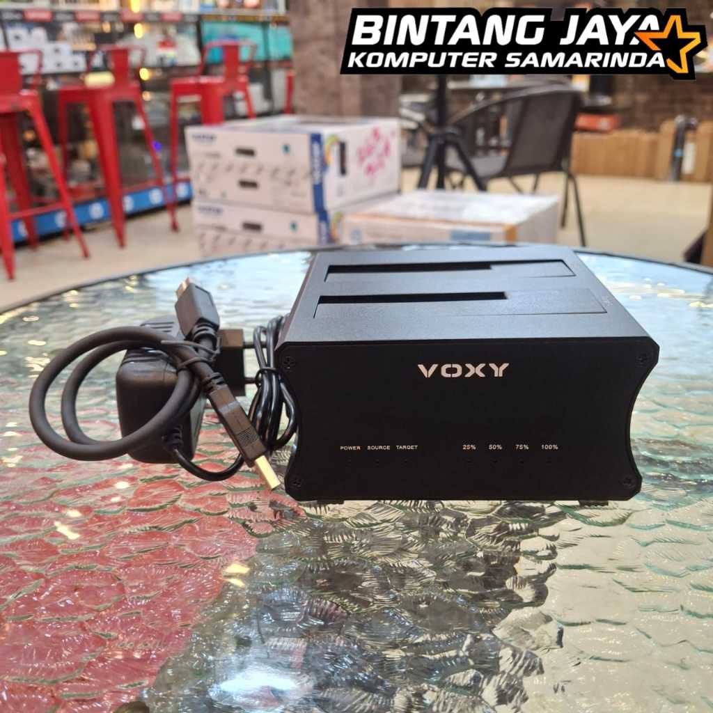 HDD Docking VOXY HD102 Dual Bay USB 3.0 2.5/3.5 SATA HDD & SSD