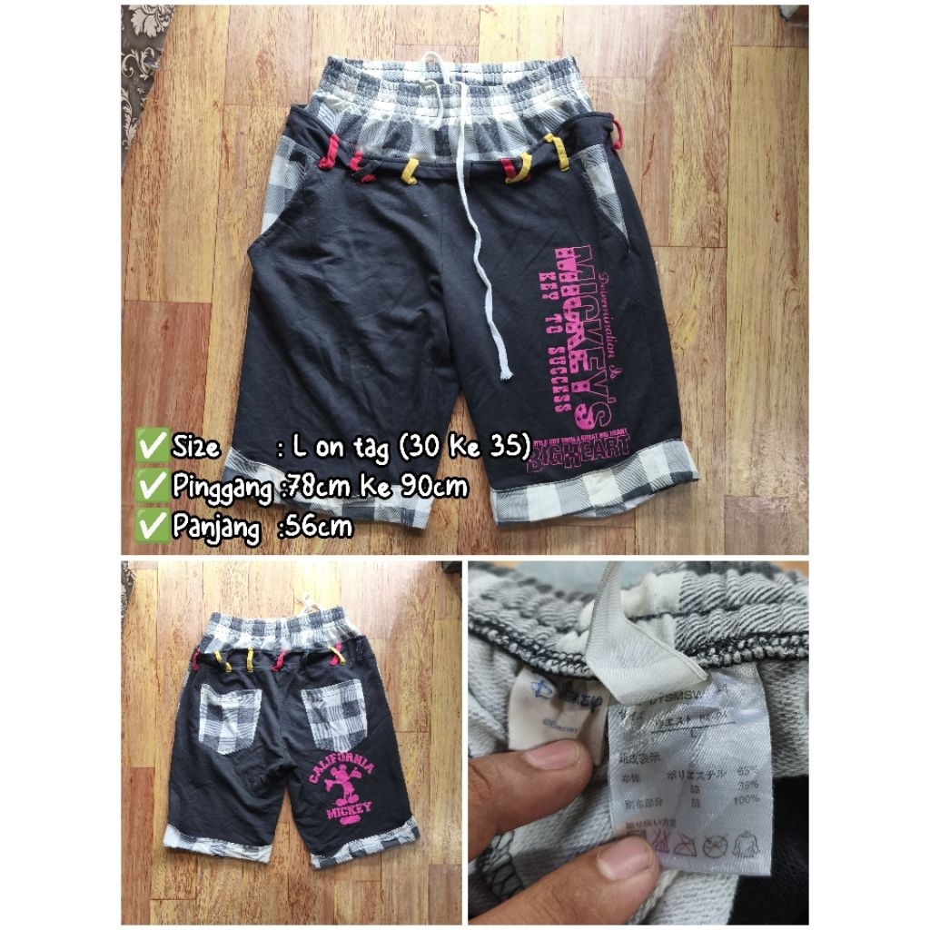 StreetWear กางเกงขาสั้น Unisex