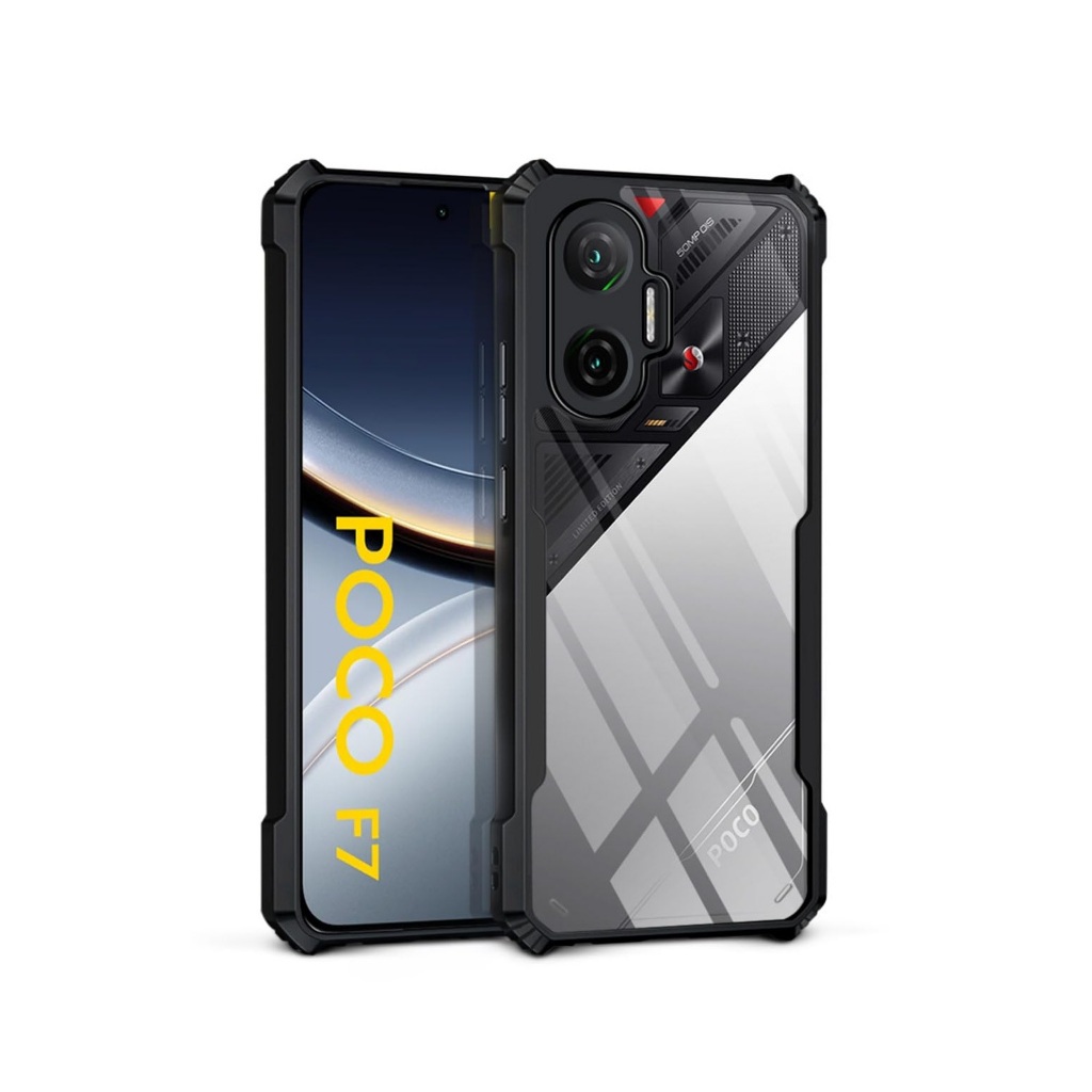 Poco F7 5G กันกระแทก Fusion Armor เคสใส