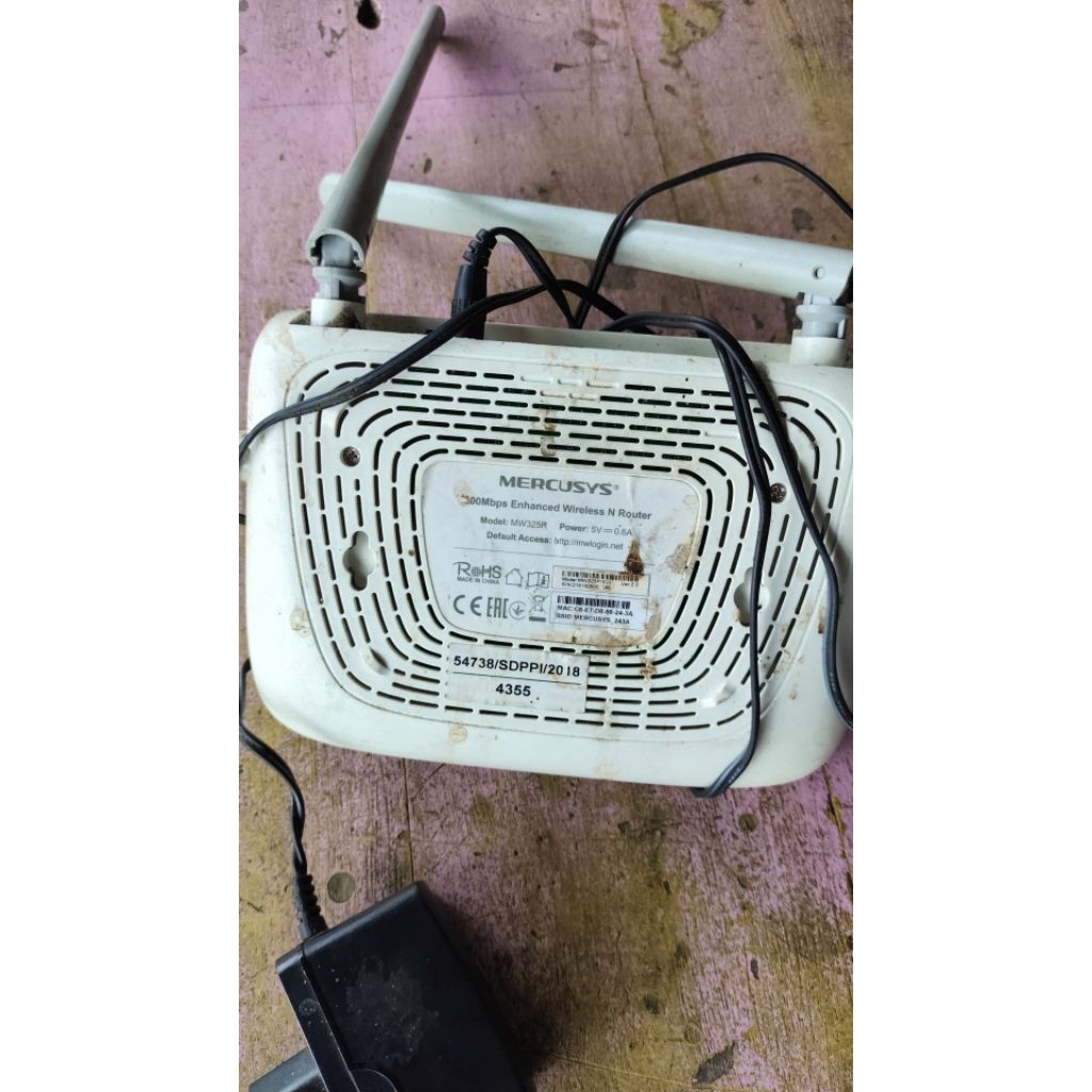 Mercusys mw325r อะแดปเตอร์ต้นฉบับ global v4 plus