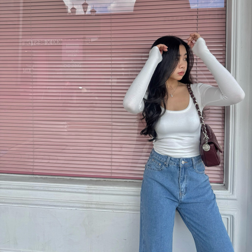 VINTAGE Haru Top Basic Top