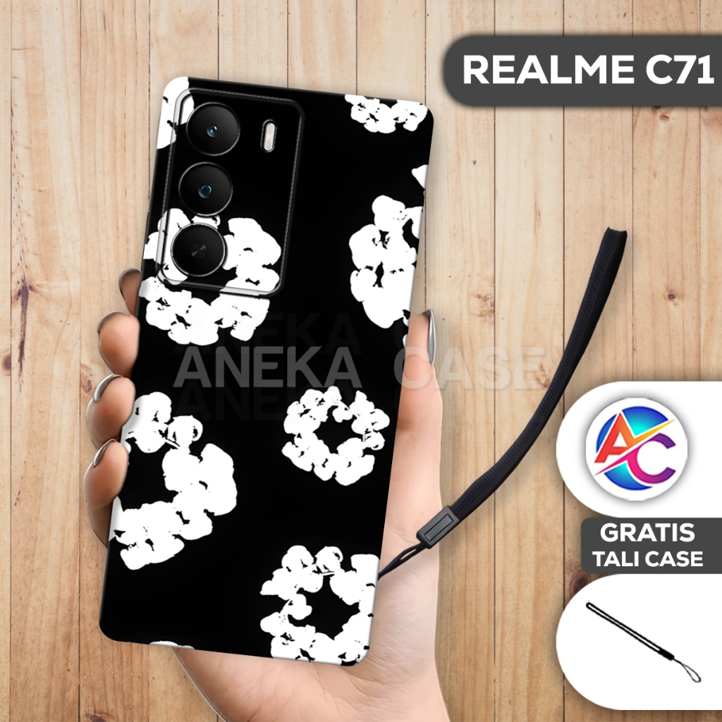 AC84-Case REALME C71-Aesthetic Motif-Softcase REALME C71-เคส REALME C71-ซิลิโคน REALME C71