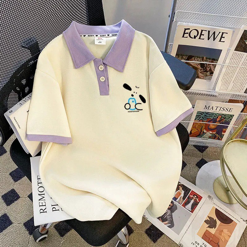 เสื้อโปโลขนาดใหญ่ (M - 6XL) เสื้อโปโลจัมโบ้ POCHACCO Unisex ML XL XXL 3XL 4XL 5XL 6L Korean Street S