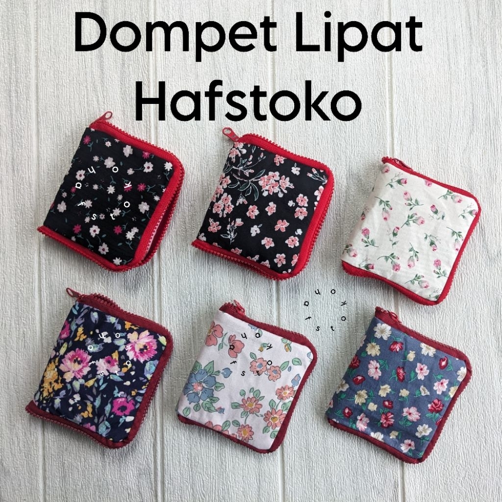 HAFSKO FOLDING WALLET / FOLDING WALLET / MONEY WALLET / MOTIF WALLET / HANDMADE WALLET / WOMENS WALL