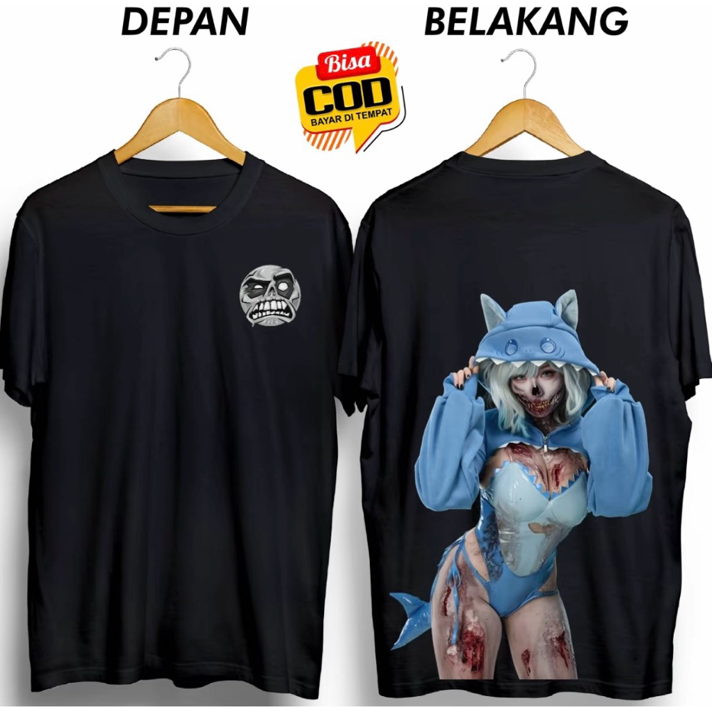 เสื้อยืด DISTRO สําหรับผู้ชายและผู้หญิง ด้วย HODIES เซ็กซี่