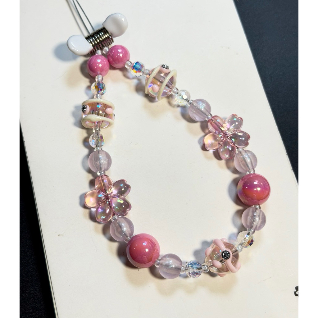 HP GANTUNGAN STRAP (RING) เรืองแสงในที่มืด (PHONE BEADS / PHONE STRAP / PHONE HANGER / PHONE STRAP /