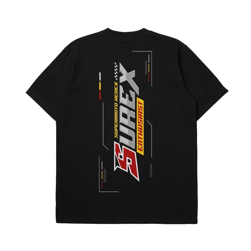 Surex ผู้ที่ชื่นชอบ Supermoto Herex Crf Klx Dtracker Supermoto Racing เสื้อ Surex Supermoto Racing T