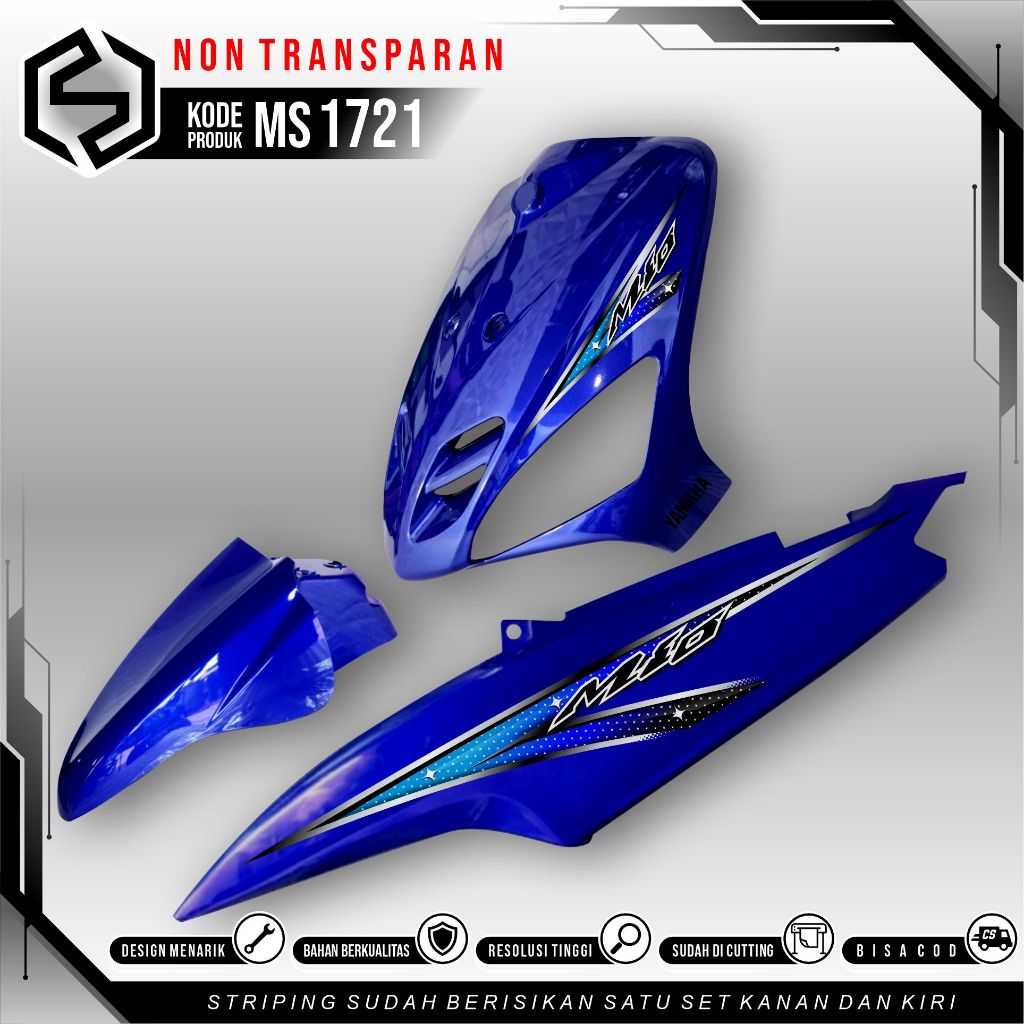 พวงมาลัย Mio Sporty Variation/ Mio Smile Graphics Thailand/ ms 11720/ ms 1729