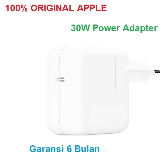 เครื่องชาร์จ APPLE 30W USB-C Power Adapter EU ดั้งเดิม