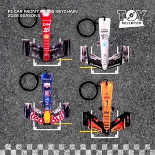 [READY] พวงกุญแจอะคริลิคปีกหน้า F1 ระดับพรีเมี่ยม - New Livery 2026 Seasons - Verstappen Hamilt0n Russell Leclerc Antonelli Norris Piestri