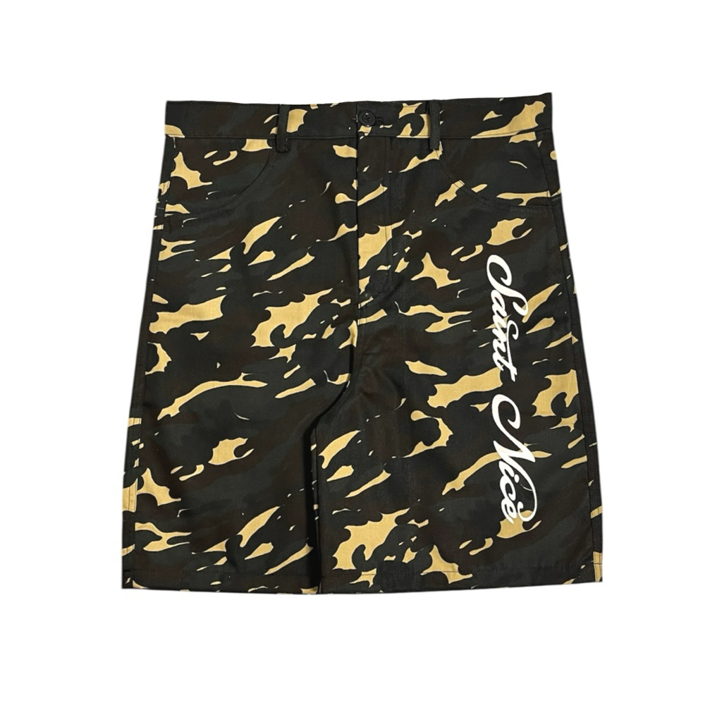 Saintnice jorts camo short pants-allbies