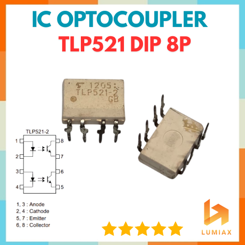 521 TLP521-2 P521-2 tlp521-2 p521-2 จุ่ม 8pin Optocoupler Photocoupler
