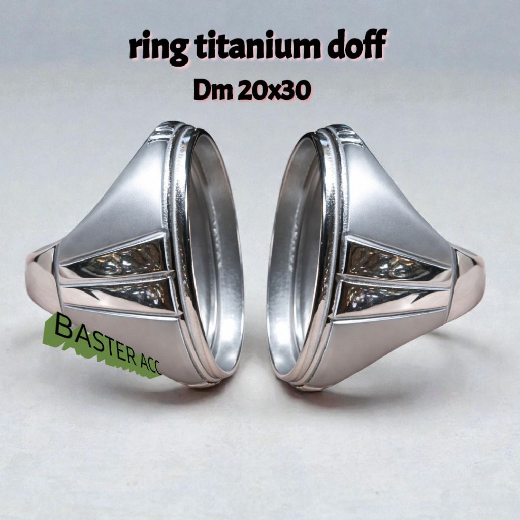 RING TITANIUM DOFF RING DM 20X30