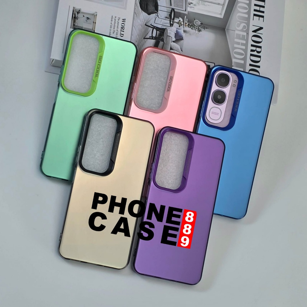 VIVO Y21D CASE IMD PLATE HOLOGRAM CASE SOCOOL VIVO Y21D