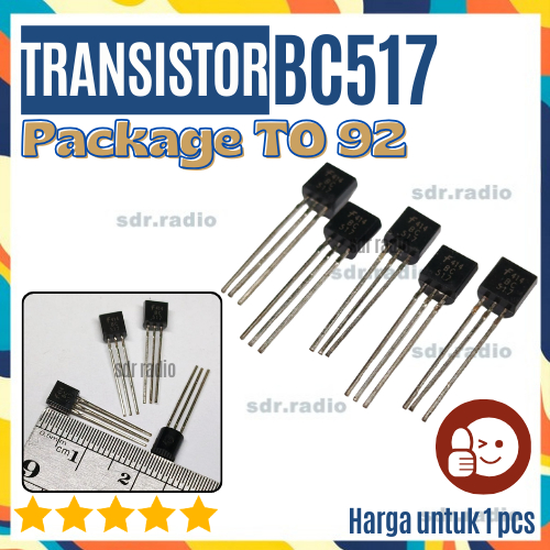 ทรานซิสเตอร์ TR BC517 ทรานซิสเตอร์ TR BC517 BC 517 NPN Darlington TO 92