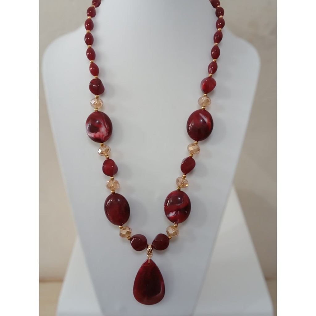 ETHNIC HANDMADE NECKLACE / สร้อยคอชาติพันธุ์ระดับพรีเมียม ราคา ถูกที่สุด ดีลบีเคเค แกลเลอรีภาพที่ 7