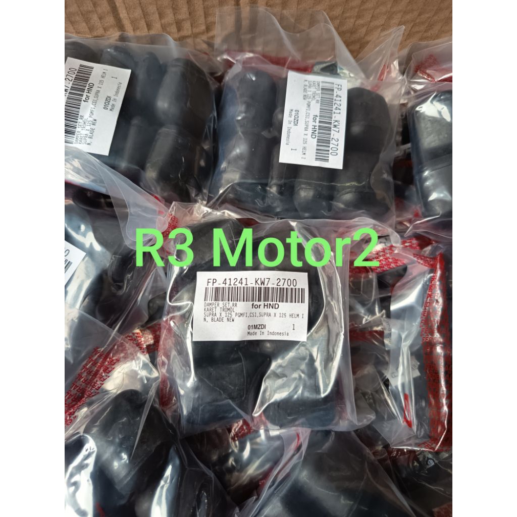 FEDERAL FP-44101-KW7-2700 DRUM RUBBER สําหรับ CS1, Sonic 150R, Supra X 125, Blade, Supra X 125 Helm 