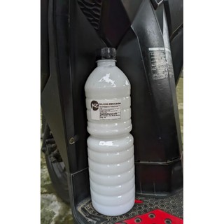 pengkilap body dan semir ban motor & mobil,silicon emulsion, silikon poles pengkilap body dan semir ban 1000ml, N2 Autoclean