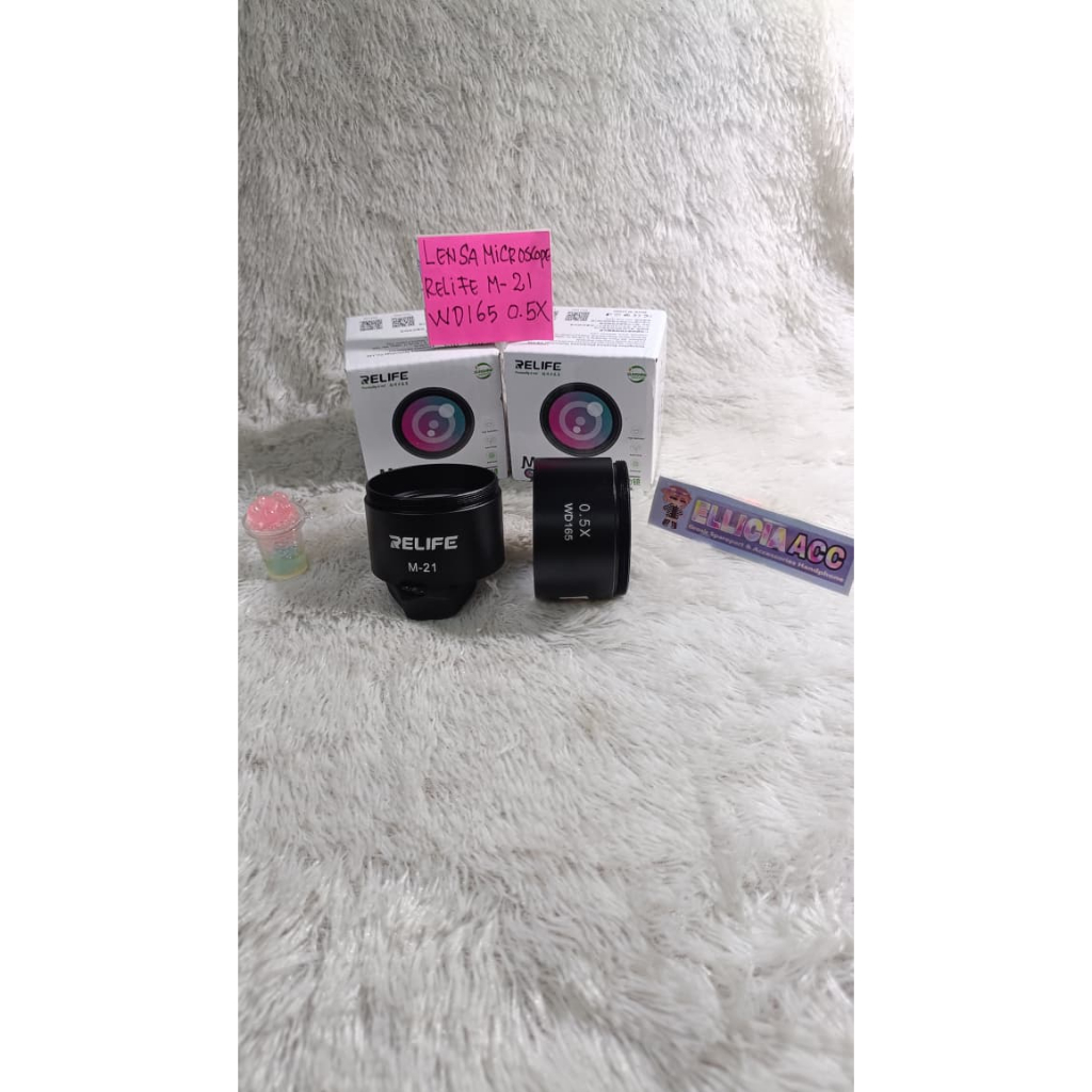 RELIFE M-21 WD165 0.5X & RELIFE M-22 WD120 0.7X เลนส์กล้อง MICROSCOPE