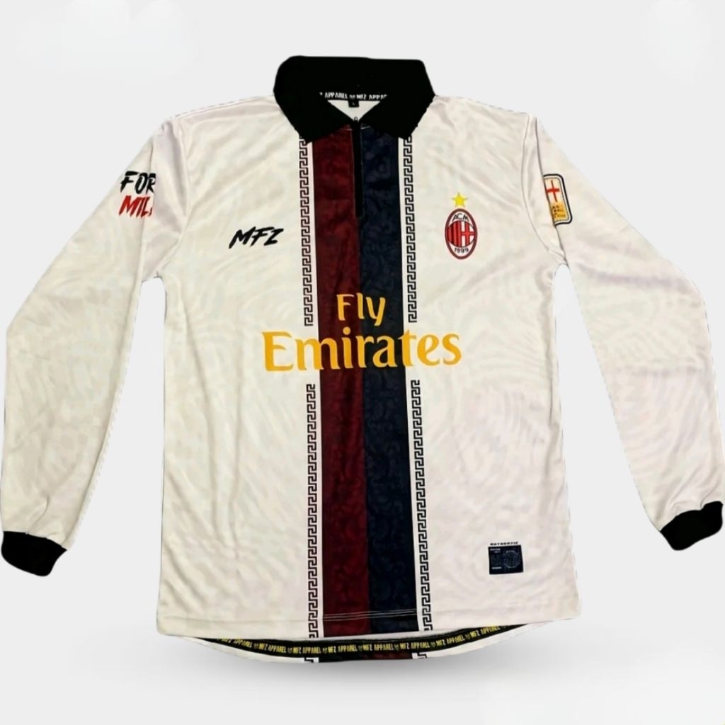 เสื้อแขนยาว Ac Milan Half Zipper
