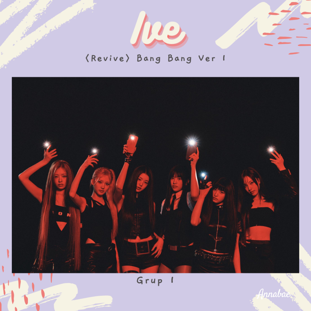 โปสเตอร์ IVE<REVIVE> BANG BANG VER 1 CHALLENGERS PART 4