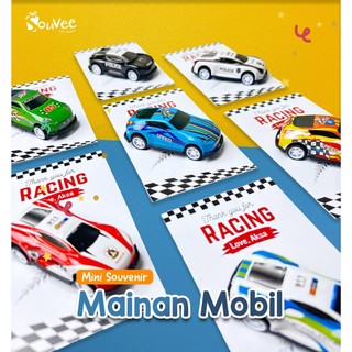 SOUVEE GIFT Souvenir Mainan Mobil Mobilan Anak Mini Car Lucu Bingkisan Ulang Tahun Ultah