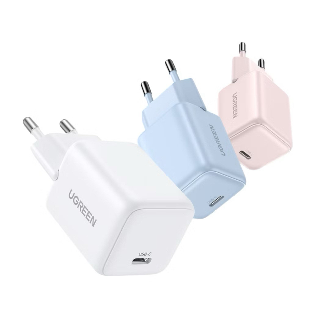 Ugreen Wall Adaptor Charger 20W Gan N Series Mini Type C Fast Charging - 55553 55554 55556 55555