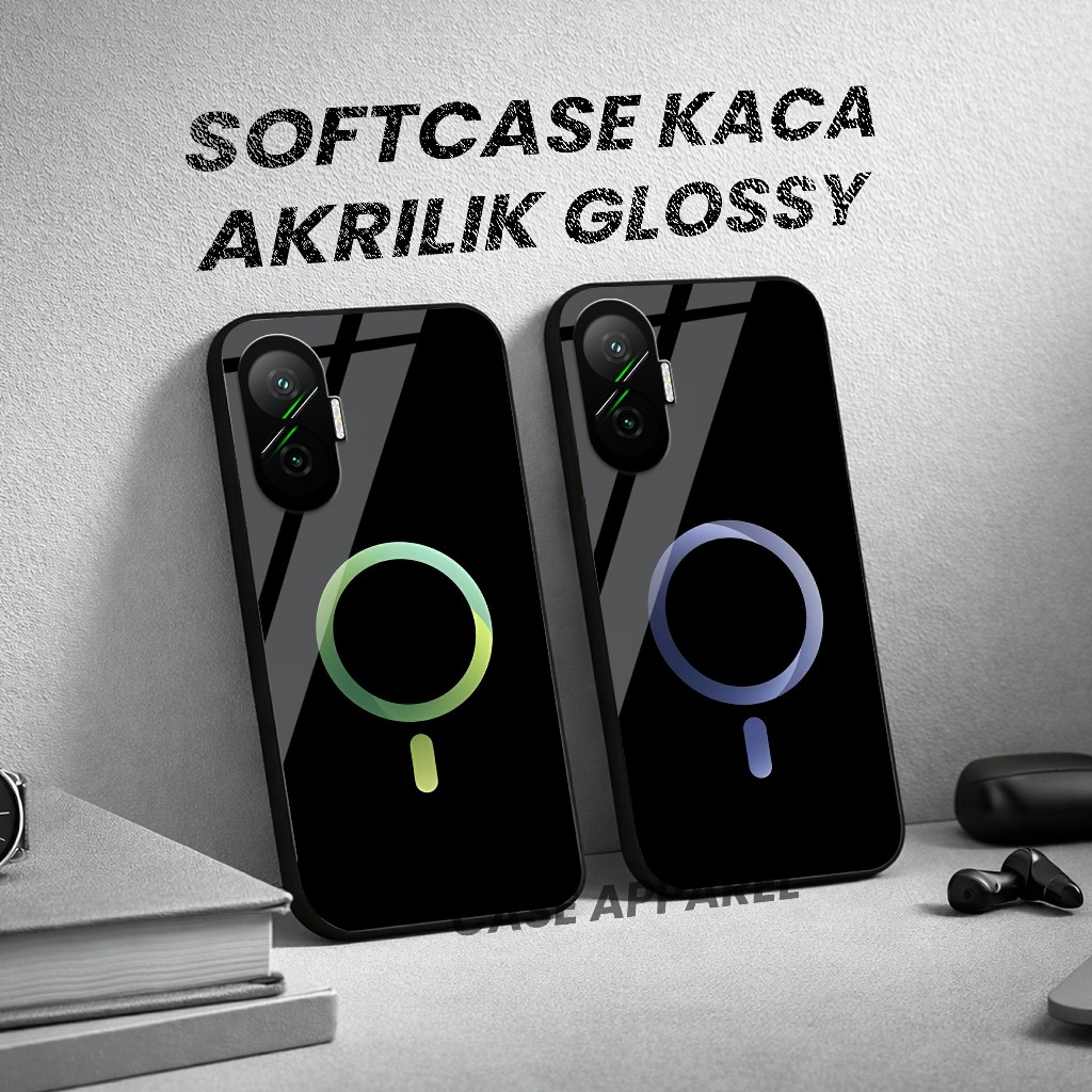 เคส POCO F7 - POCO F7 Glass Softcase - POCO F7 Glass Softcase - GC 243