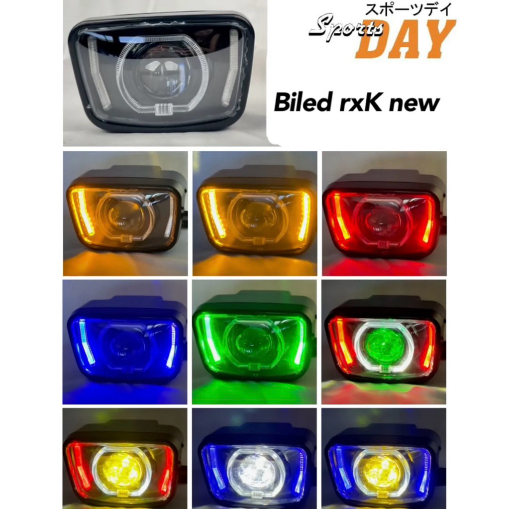 RXKING RGB BILED HEADLAMP RXKING SPORTS DAY
