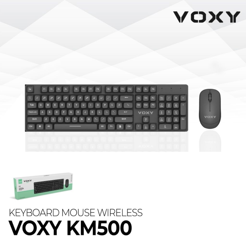 Voxy KM500 ชุดคีย์บอร์ดและเมาส์ไร้สาย
