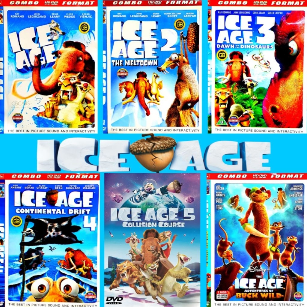 ใหม่ล่าสุด ICE AGE FILM CASSETTE - ภาพยนตร์ ICE AGE ใหม่ล่าสุด - ฟิล์ม ICE AGE CARTOON CHILDRENS FIL