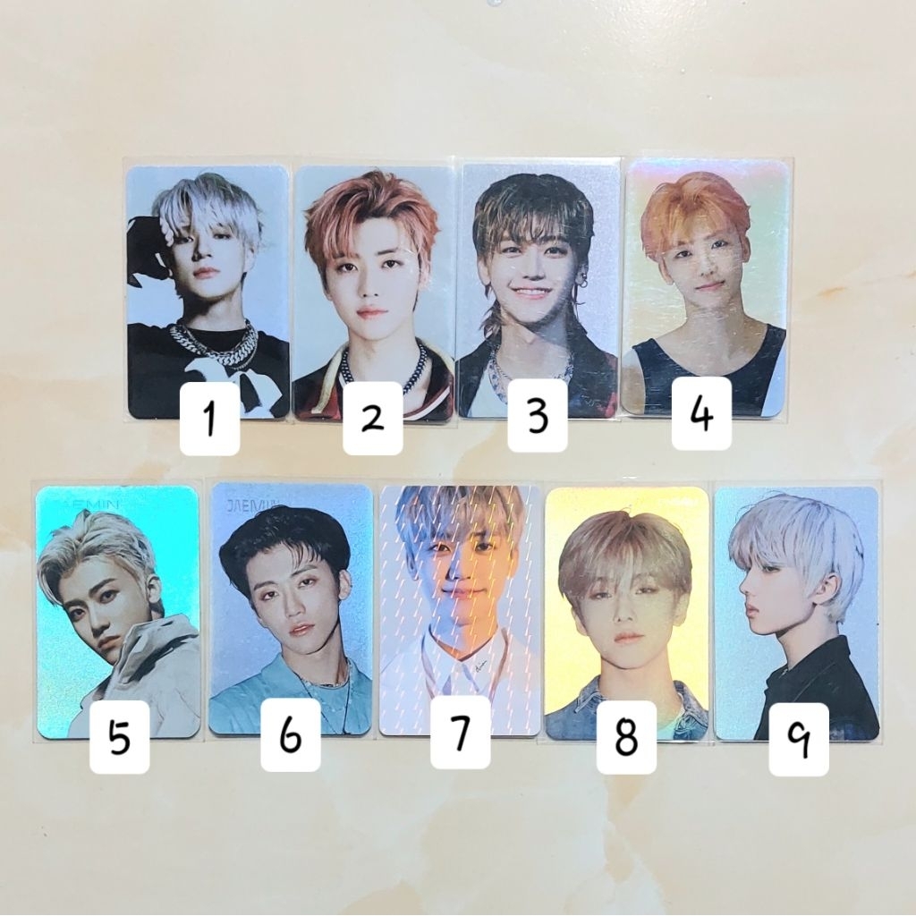 [READ DESCRIPTION] OFFICIAL NCT DREAM PC PHOTOCARD JANO JAEMIN JISUNG HOLOGRAM