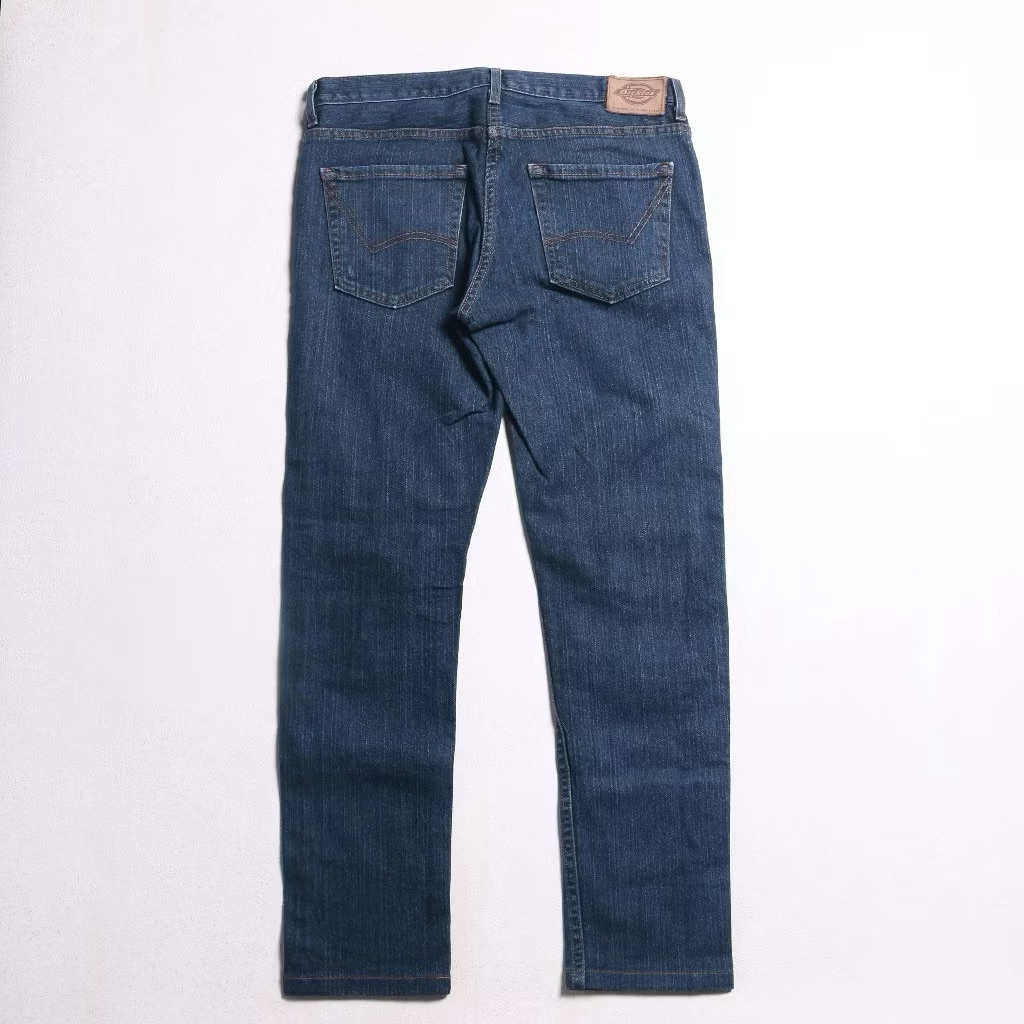 D.22 กางเกงขายาว Dickie Denim Jeans สีฟ้า