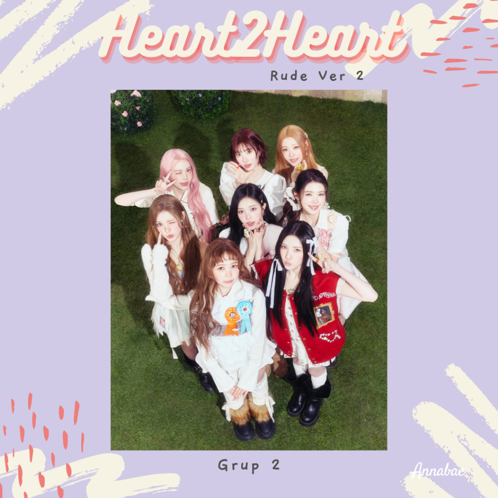 โปสเตอร์ Hearts2Hearts RUDE Ver 2 (ตอนที่ 2)