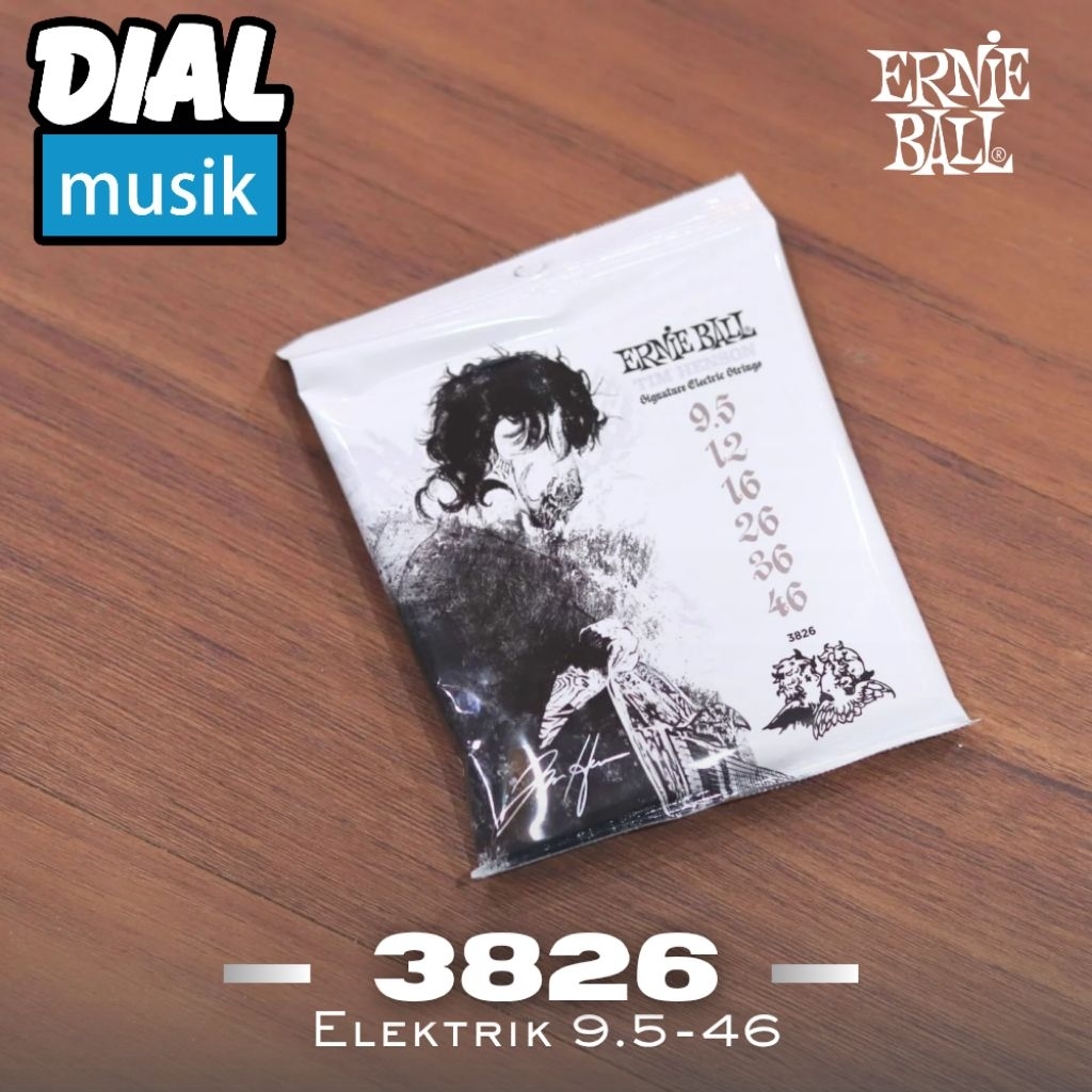 Ernie Ball Tim Henson 9.5-46 3826 - Original Ernie Ball Strings - Made in USA