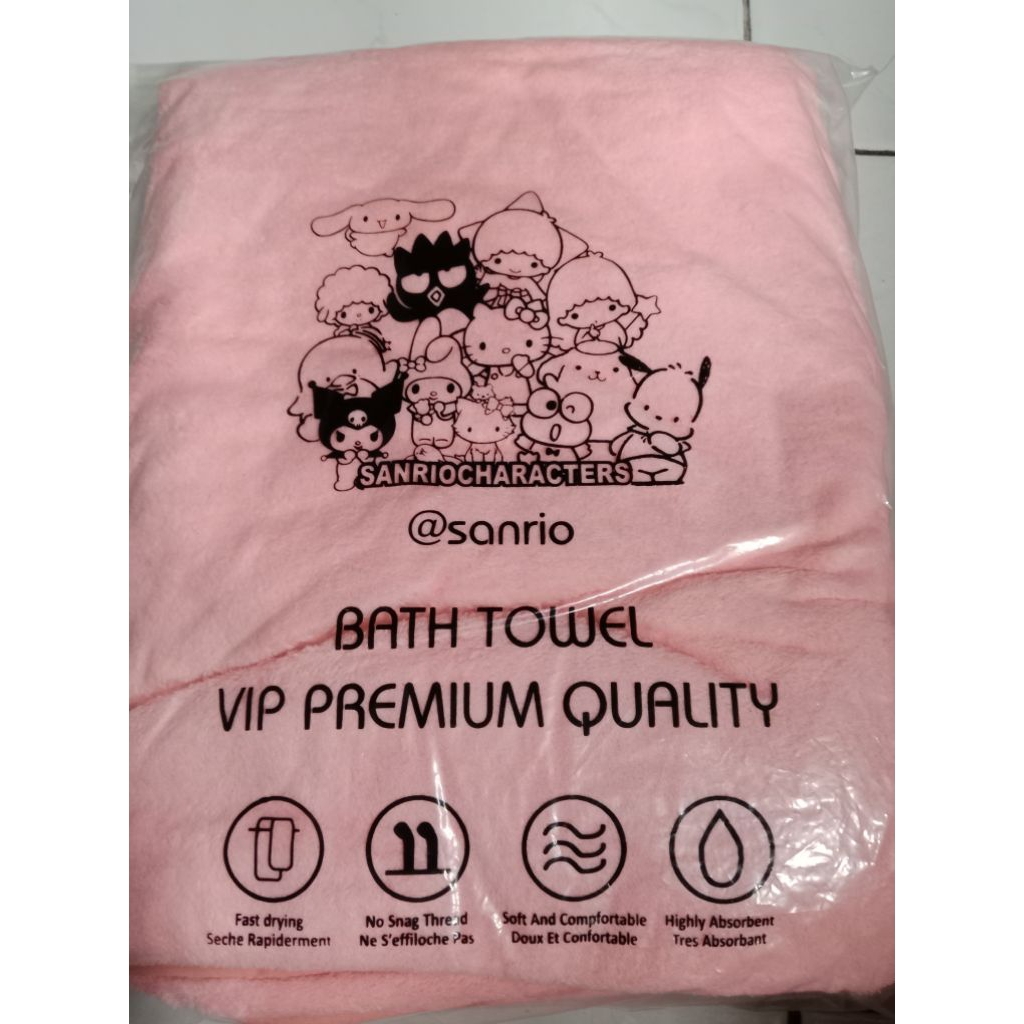 SanRio ผ้าเช็ดตัว 70 X 140