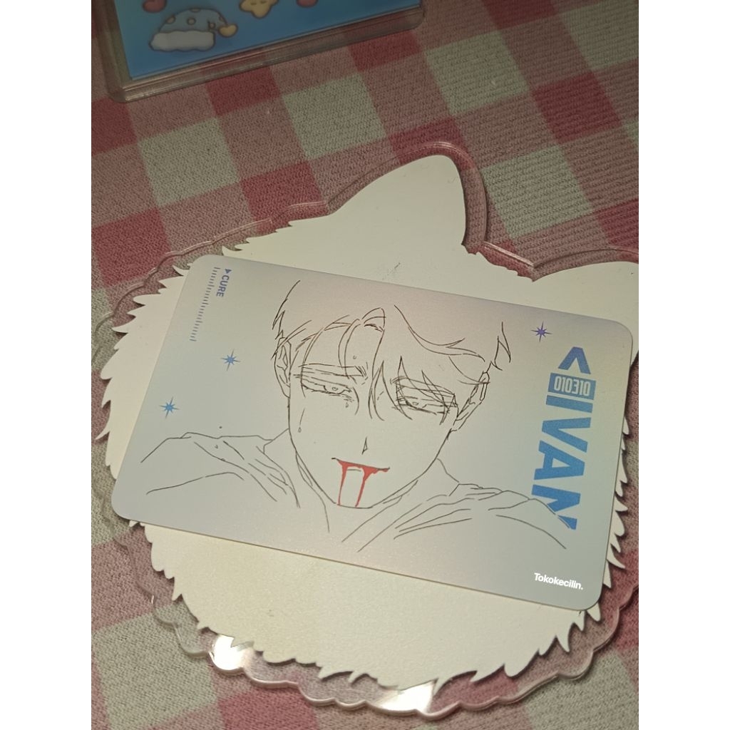 อย่างเป็นทางการ passion Love photocard IvanTill อย่างเป็นทางการ vivinos โฮโลแกรมสองด้าน original pho