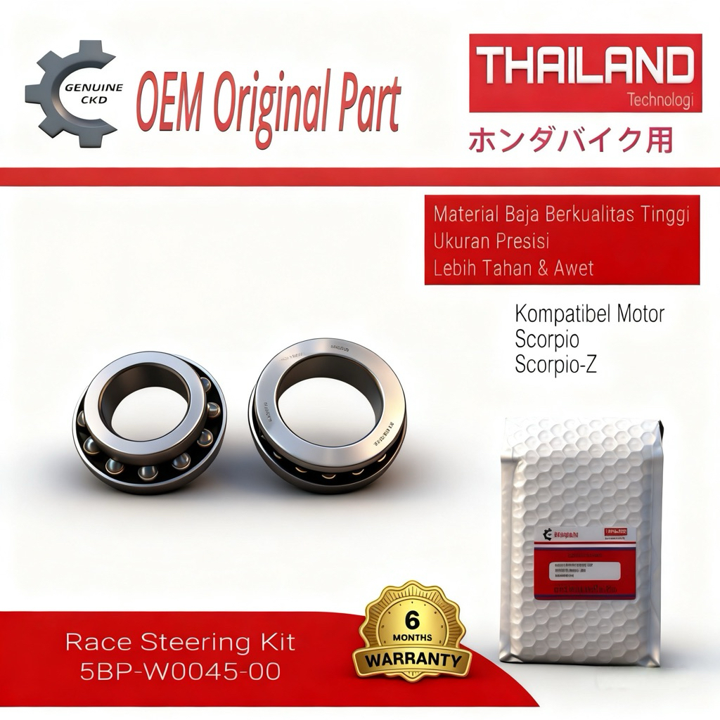 คอพวงมาลัยแท้ / คอพวงมาลัย Yamaha 5BP ราศีพิจิก / ราศีพิจิก-Z