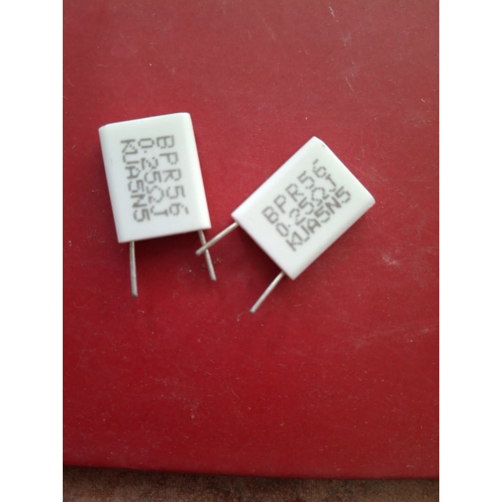20 ชิ้น RESISTOR Nobel 5 วัตต์ 0.25 R Noble 5w 0.25