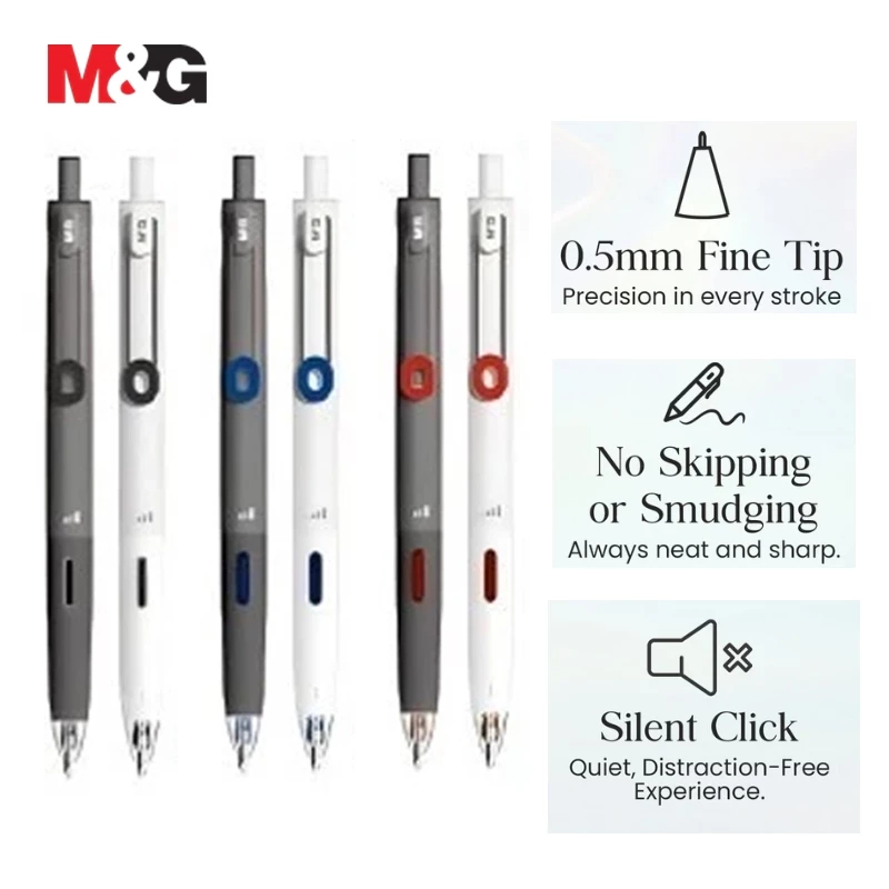 M&G MUTE A-TEC 0.5mm AGPJ9675 Gel Pen - Happy Stationery