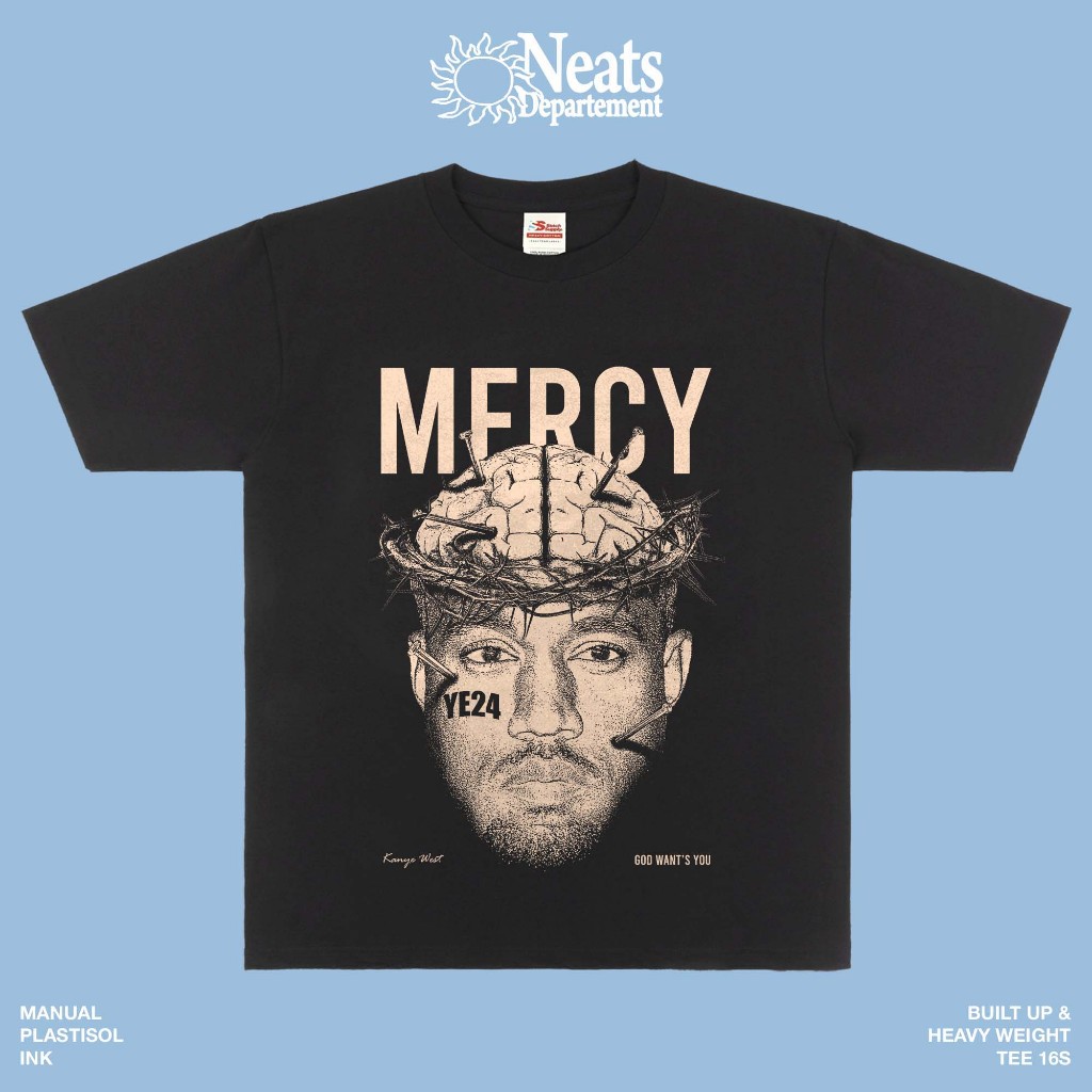 เสื้อยืด KANYE WEST | HEAVY WEIGHT | KEEPS DEPTH