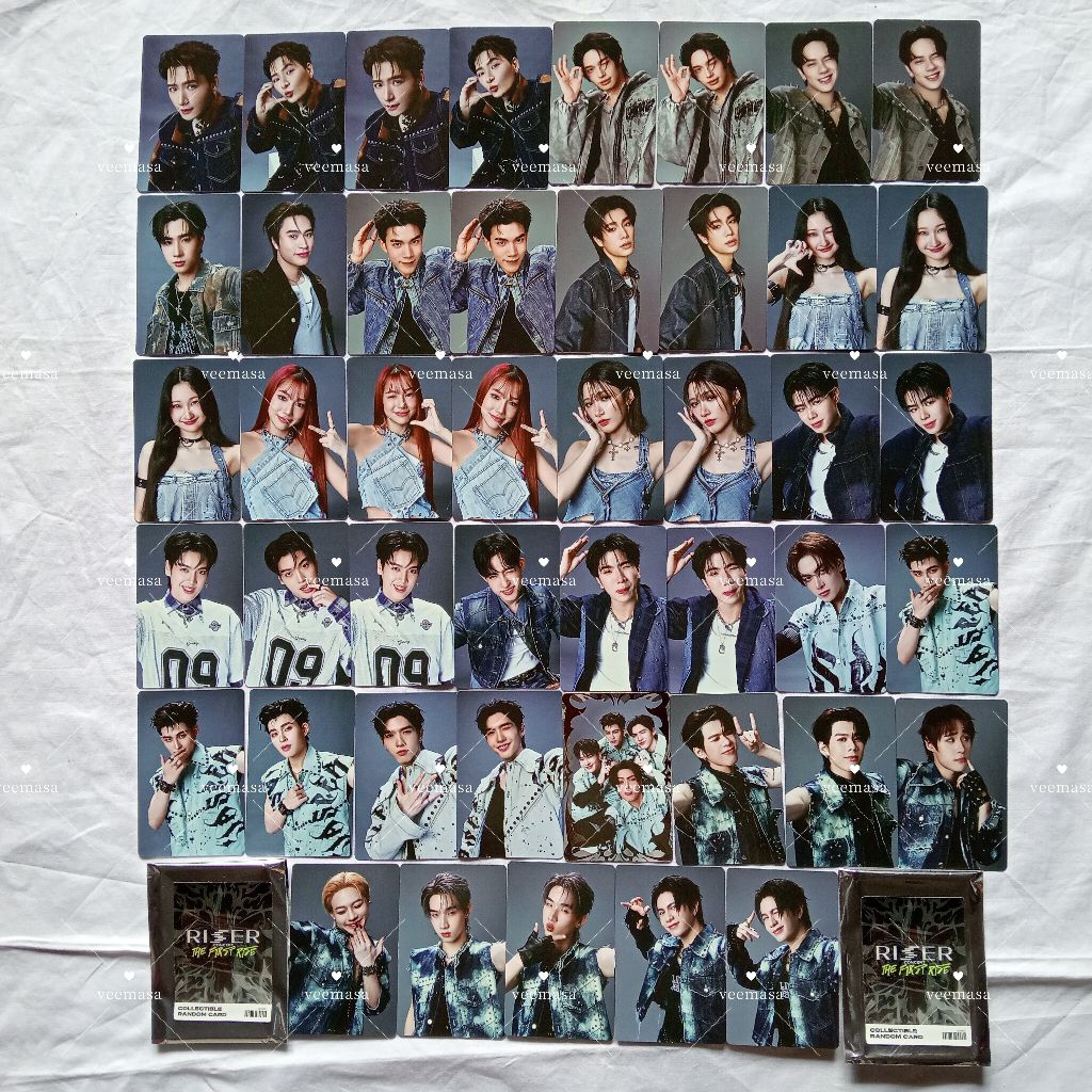 [READY] gmmtv riser คอนเสิร์ต photocard pc 2026 lykn clover jasper krist nanon win metawin pent gemi