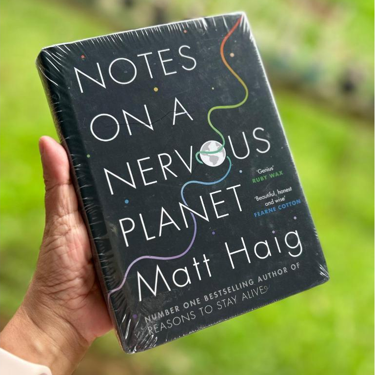Matt Haig Notes on A Nervous Planet (HC) Non-Fiction Self Help หนังสือจิตวิทยาภาษาอังกฤษ