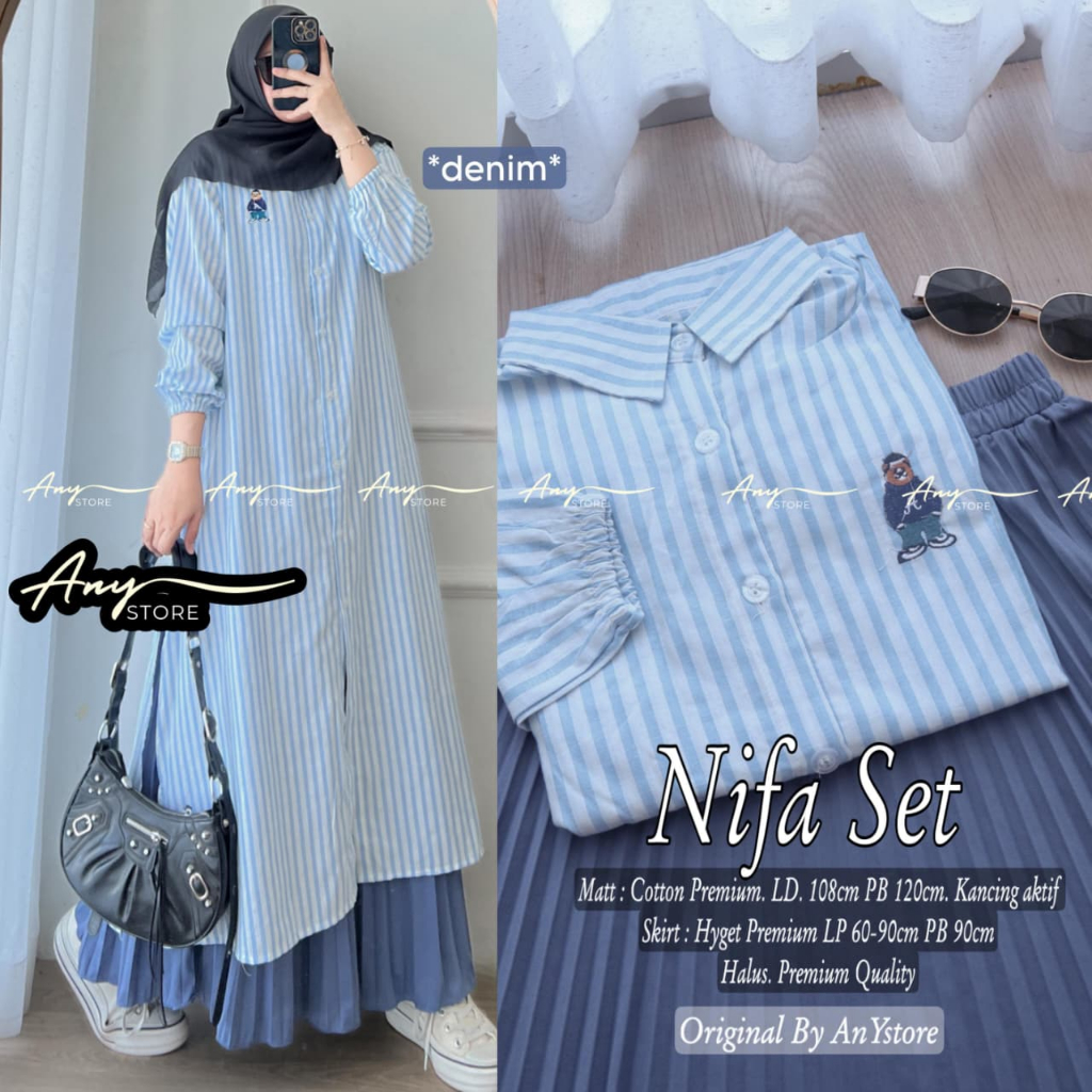 HQ เสื้อผ้าผู้หญิง NIFA SET จาก AnY FASHION STORE