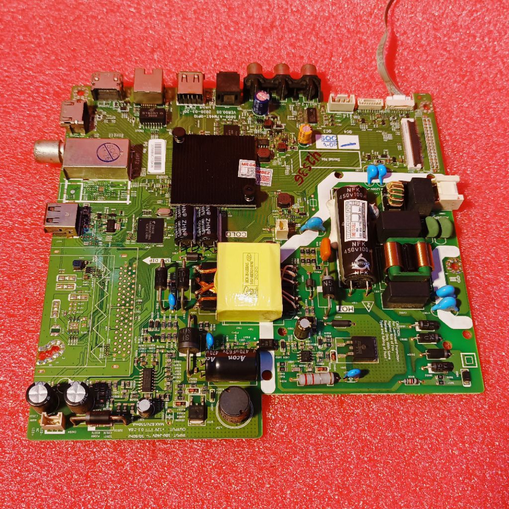 COOCAA 42S3G TV MAINBOARD - MB COOCAA 42S3G - MOBO TV COOCAA 42S3G TV MOTHERBOARD - COOCAA 42S3B TV 