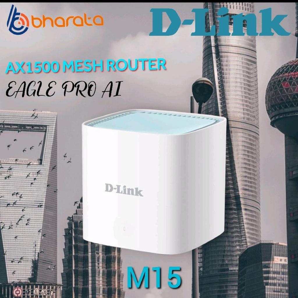 D-LINK M15 AX1500 Whole Home Mesh System Wifi6 EAGLE PRO AI