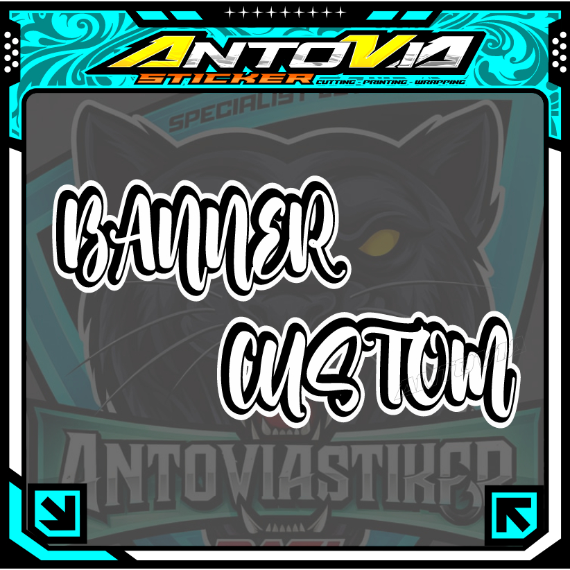 CUSTOM BANNER ขนาด 300X150 ซม. ฟรี